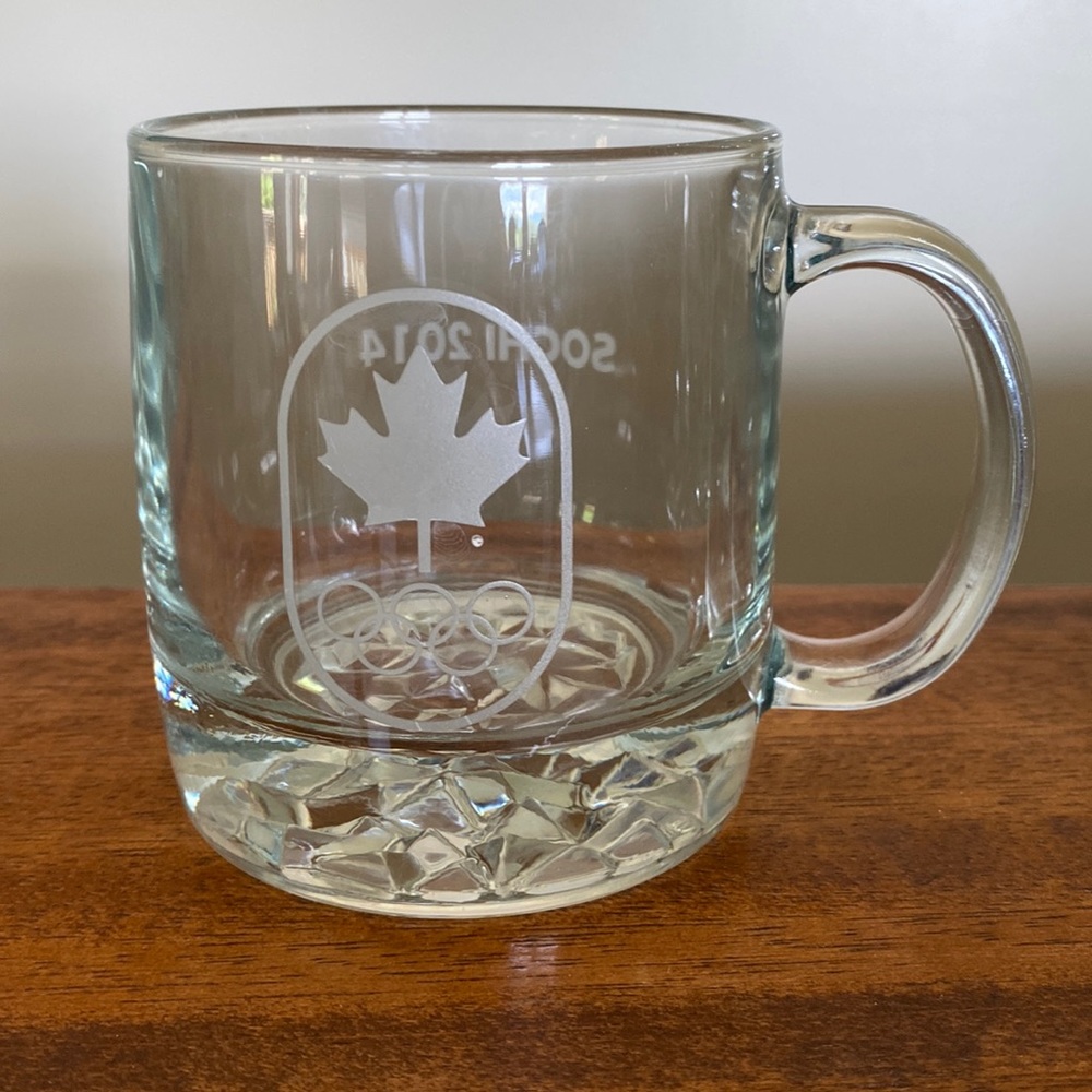 2014  2xOlympic Mugs “Sochi” Exc Shape